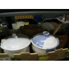 Image 1 : BOX W/ASST. BEAN POTS, CERAMIC POT, ETC.