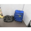 Image 1 : LEATHER BAG & SMALL SUITCASE