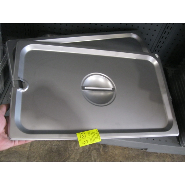 6 FULL SIZE LIDS