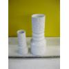 Image 3 : 4 WEST GERMAN WHITE MCM VASES - SOME KPM