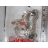 Image 3 : ASST. KEYHOLDERS, CAST IRON WHEELED TOY, RAISIN FIGURINE, TURTLE FIGURINE, ETC.