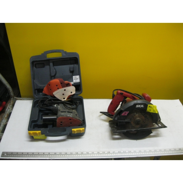 SKIHL CIRCULAR SAW & A MASTERCRAFT SANDER