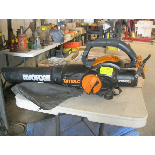 TRI-VAC WORKS LEAF BLOWER VACUUM