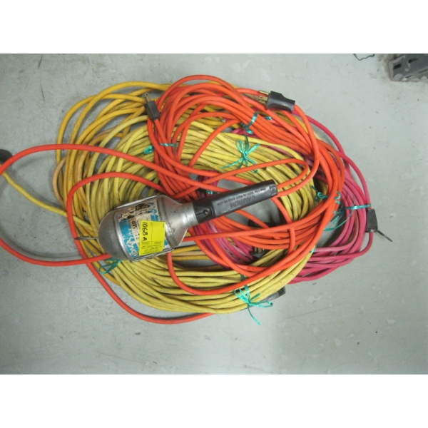 EXTENSION CORDS & TROUBLE LIGHT