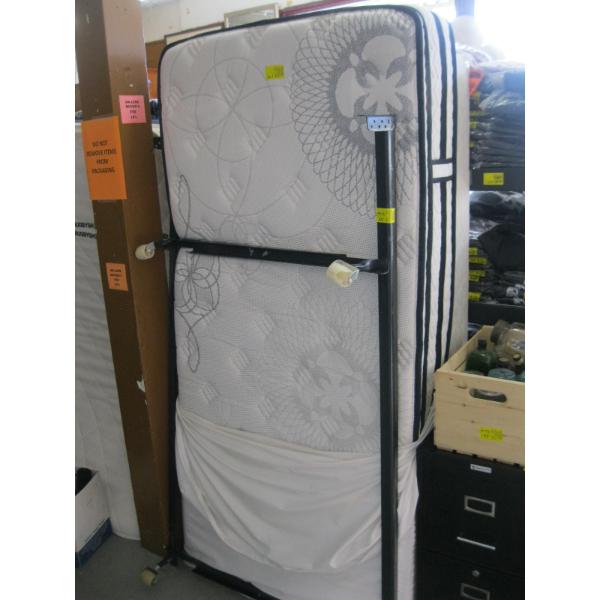 EXTRA LONG SINGLE BOX SPRING & MATTRESS
