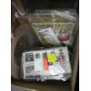 Image 3 : BOX & BAG OF FABRIC & CHRISTMAS DÉCOR