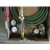 Image 2 : OXY ACETYLENE CUTTING TORCH W/GAUGES & ACCESS.