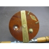 Image 4 : WOODEN PEETZ FISHING REEL & HEAVY DUTY ROD