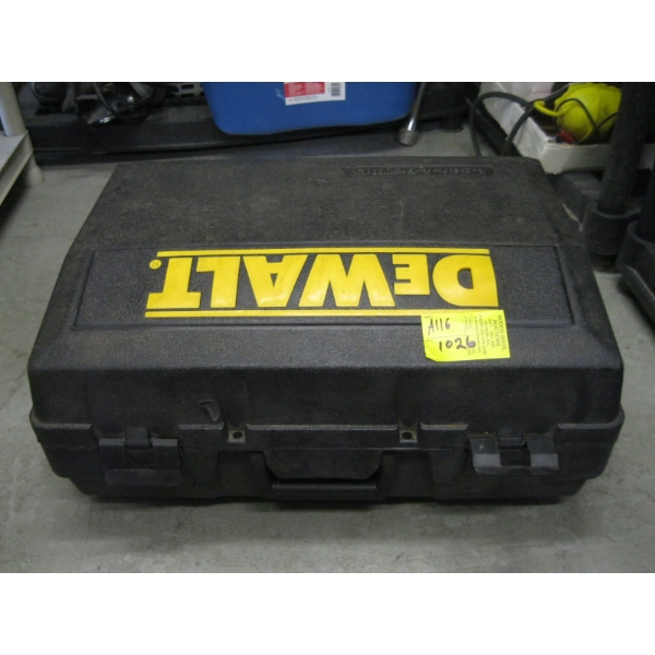 DEWALT CIRCULAR SAW IN CASE - NO BATTERY OR CHARGER