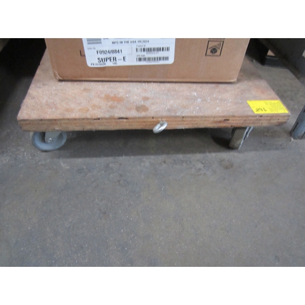 4 WHEEL FLAT ROLLING CART