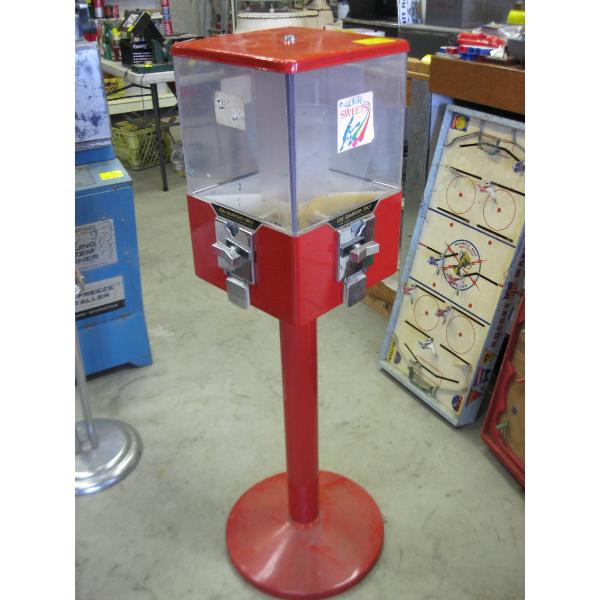 SINGLE HEAD 4 DISPENSER SWIVEL CANDY MACHINE