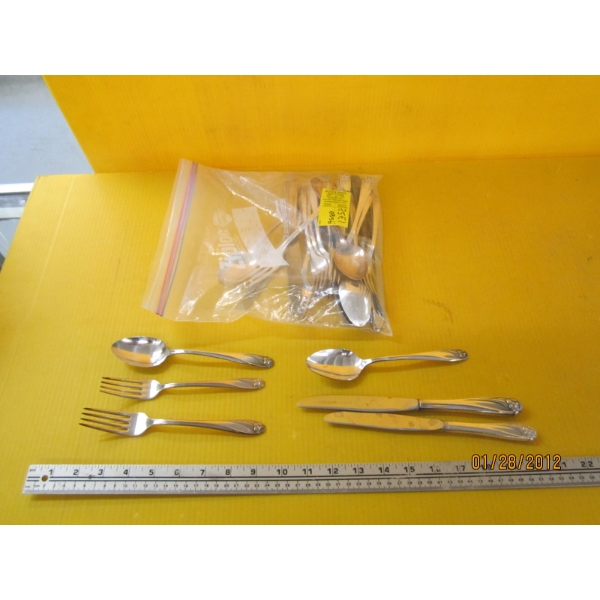 BAG OF SILVERWARE