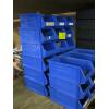 Image 2 : BLUE PLASTIC CONTAINERS W/ASST. CONTENTS: SCREWS, NUTS, SOCKETS, ETC.