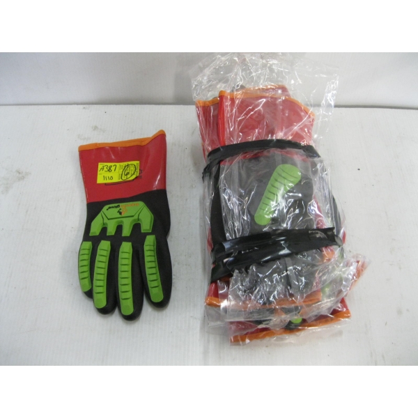 6 PAIR OF SZ 10 GLOVES