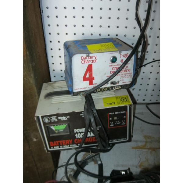 2 BATTERY CHARGERS