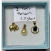Image 1 : 3 - 10KT PENDANTS, 1.5G