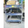 Image 3 : METAL 4 WHEEL CART W/3 SHELVES