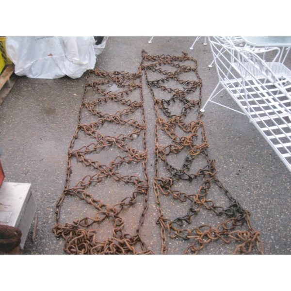 SET OF TRACTOR TIRE CHAINS