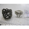 Image 4 : 3 .925 SILVER RINGS