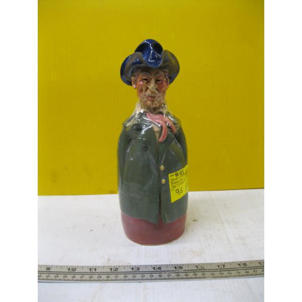 STUDIO POTTERY DECANTER BY CLARK