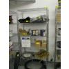 Image 1 : CHROME METAL SHELF UNIT - SHELF UNIT ONLY