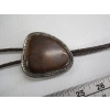 Image 2 : NAVAJO BOLO TIE - STERLING SILVER