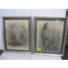 Image 1 : 2 NATIVE FRAMED PICTURES
