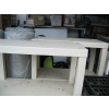 Image 2 : 2 WHITE PLASTIC SHELF UNITS