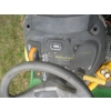 Image 7 : JOHN DEERE D100 RIDE ON MOWER W/BLADE & WINCH MOUNTED - 2 WEIGHTS ON BACK END