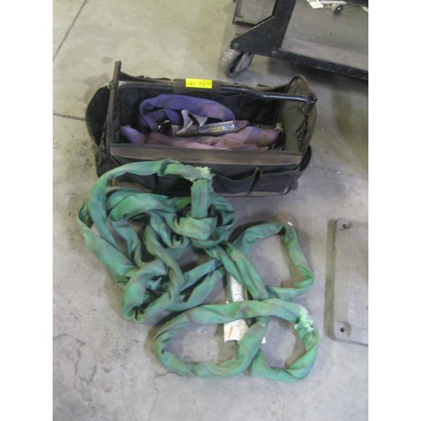 TOOL BAG W/2 "AS IS" SLINGS