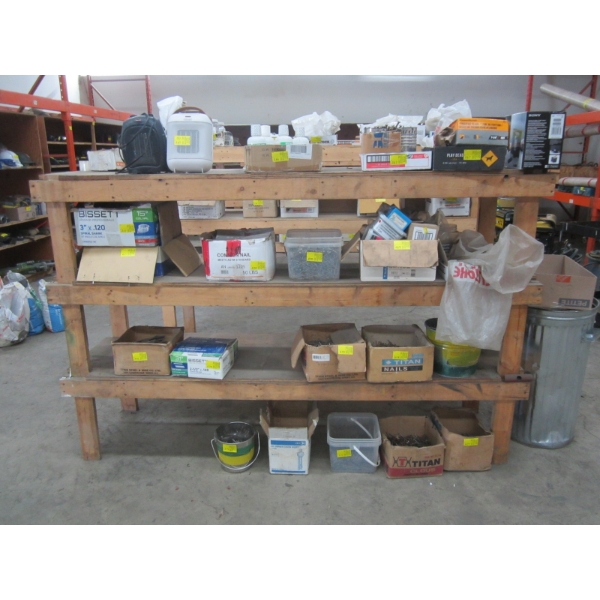 WOODEN 3 TIER SHELF UNIT