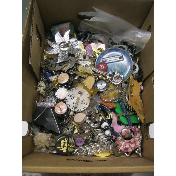 BOX OF JEWELLERY