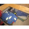 Image 1 : 3 CONTAINERS OF ASST. COVERALLS, CLOTHING, ETC.