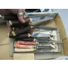 Image 4 : MISC. STEAK KNIVES, MAP MEASURE, CASED SPOONS & FORKS