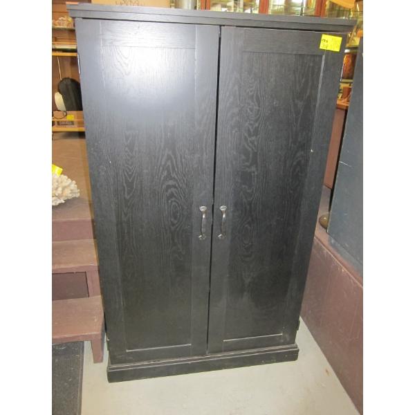 DOUBLE DOOR DARK CABINET