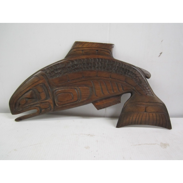 LG. WHALE WALL HANGING