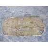 Image 2 : LG. STORAGE BOX W/BRASS PLATE & MISC. WRENCHES, ETC. INSIDE