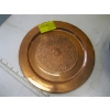 Image 3 : MUSTACHE CUP, POTTERY BOWL & A COPPER PLATE