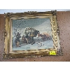 Image 1 : ORIGINAL OIL PAINTING W/ORNATE FRAME