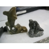 Image 2 : 5 ASST. ITEMS - CANDLEHOLDER, SEAL SOAPSTONE CARVING, ETC.