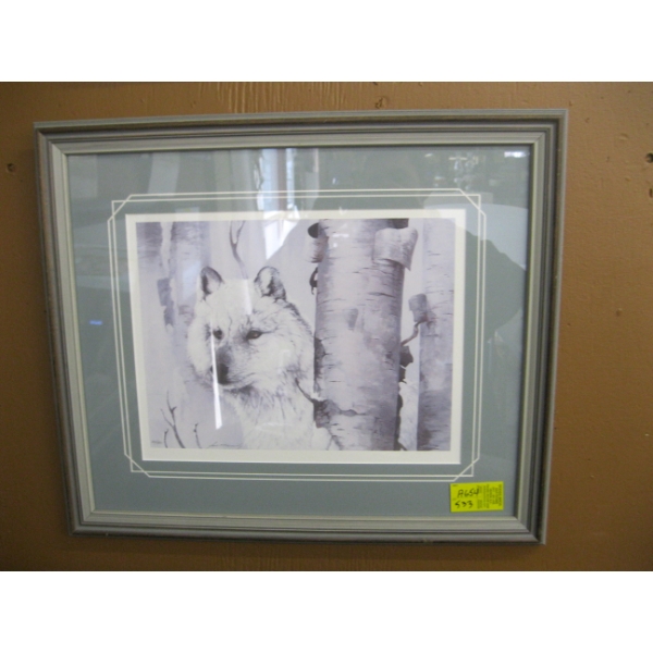 FRAMED NUMBERED PRINT 660/980 BY FERNANDEZ