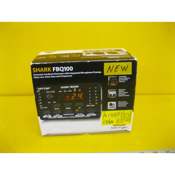 BEHRINGER AUTOMATIC FEEDBACK DESTROYER - NEW