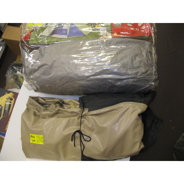 BLOW UP BED & CAMPING TENT