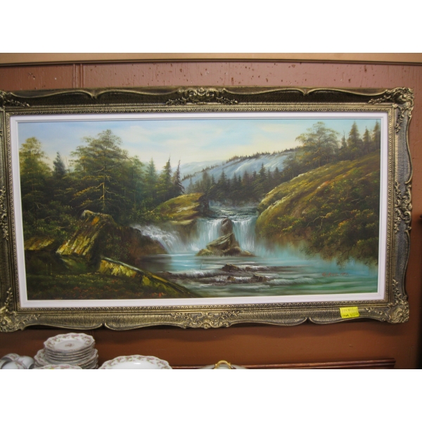 LG. FRAMED PAINTING BY KOLMER