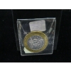 Image 2 : RIVIERA HOTEL GAMING TOKEN, TOKEN CENTER ALMOST 1/2 TROY OZ. OF .999 SILVER