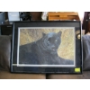 Image 1 : FRAMED NUMBERED PRINT OF BLACK PANTHER BY CARL BRENDERS 567/950