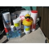 Image 8 : COMPLETE POOL W/ASST'D ACCESS. - PUMP, WALLS, CHEMICALS, FILTER, ETC.