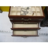 Image 8 : 2 WOODEN JEWELLERY BOXES