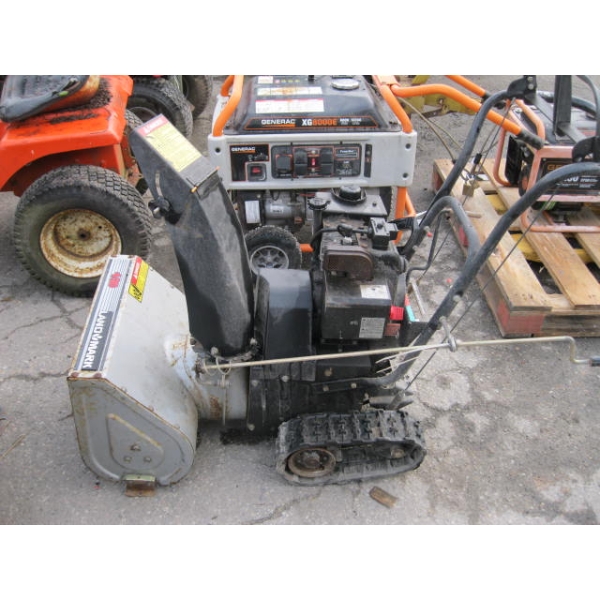 LANDMARK 4HP 20" TRACK DRIVE SNOWBLOWER (CONDITION UNKNOWN)