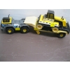 Image 1 : 3 PIECE TONKA PLASTIC SET - TRUCK, TRAILER, GRADER
